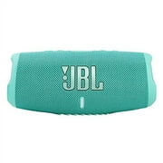 Restored JBL CHARGE 5 Portable Bluetooth Speaker W IP67 Waterproof, USB Charge, Teal (Refurbished)
