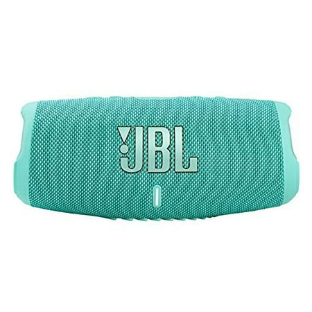 Restored JBL CHARGE 5 Portable Bluetooth Speaker W IP67 Waterproof, USB Charge, Teal (Refurbished)
