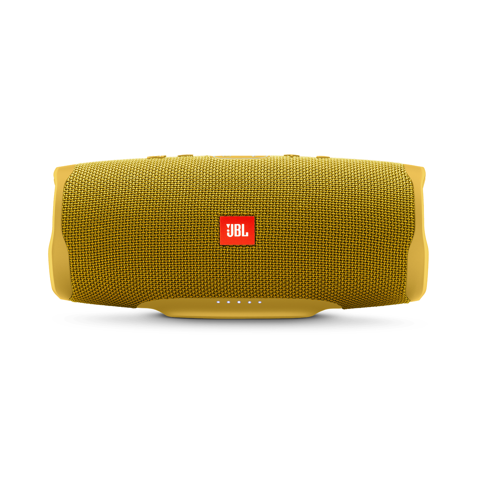 Restored JBL Charge 4 Portable Bluetooth Speaker, Mustard Yellow