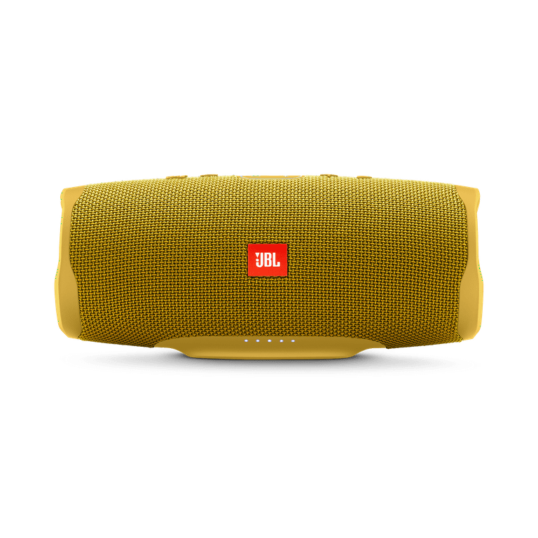 Restored JBL Charge 4 Portable Bluetooth Speaker, Mustard Yellow