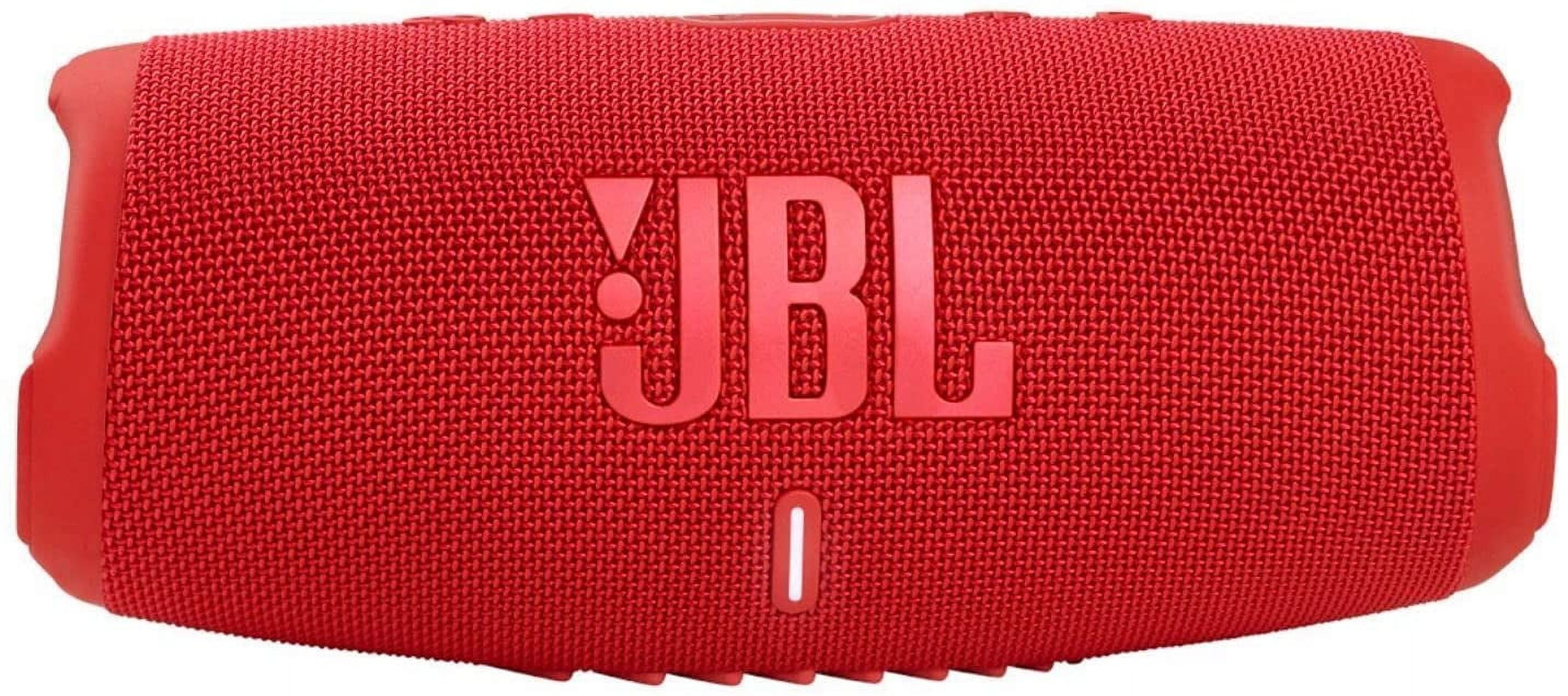 Restored JBL Charge 5 Red Portable Wireless Bluetooth Speaker Red (Refurbished)