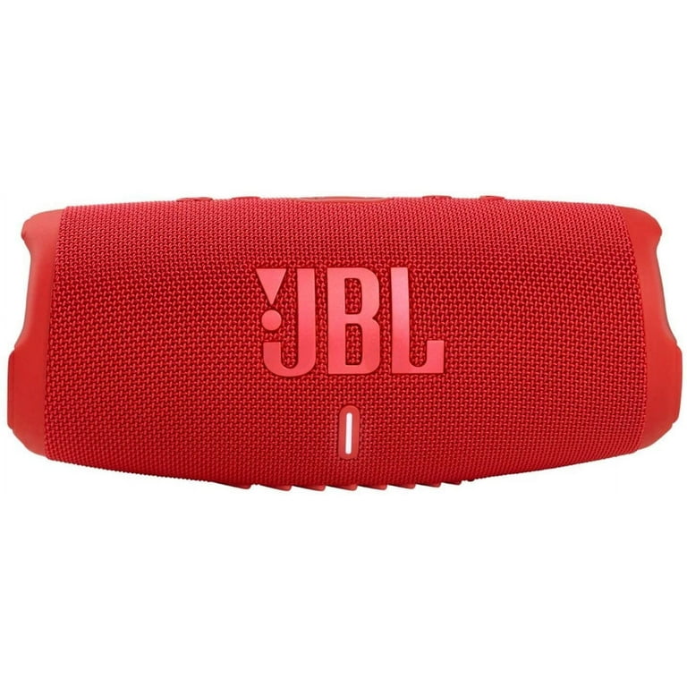 JBL Charge 5 Portable Bluetooth Speaker, Red, Loud Bass, 20 Hours