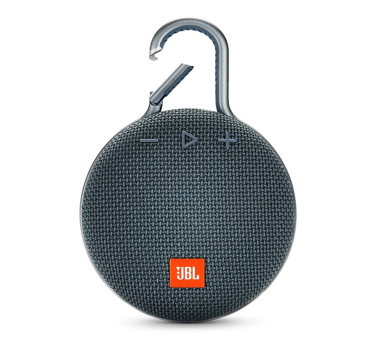 Restored JBL Clip 3 Blue Portable Bluetooth Speaker (Refurbished)