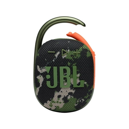Restored JBL Clip 4 Camouflage Portable Bluetooth Speaker (Refurbished)