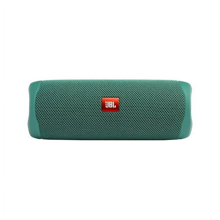 Restored JBL Flip 5 Waterproof Portable Bluetooth Speaker Recycled Plastic Green (Refurbished)