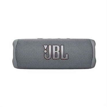 Restored JBL Flip 6 Portable Bluetooth Speaker Powerful Sound and Deep Bass IPX7 Waterproof 12 Hours of Playtime Speaker for Home, Outdoor and Travel (Gray) (Refurbished)