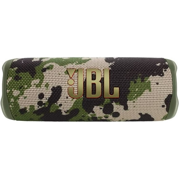 Restored JBL Flip 6 - Portable Bluetooth Speaker, Powerful Sound and deep bass, IPX7 Waterproof, 12 Hours of Playtime, PartyBoost for Multiple Speaker Pairing, Speaker for Home, Outdoor and Travel (Sq (Refurbished)