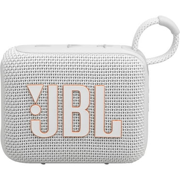Restored JBL Go 4 Portable Bluetooth Speaker, White (Refurbished)