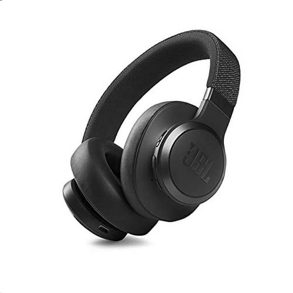 Restored JBL Live 660NC Noise Cancelling Over Ear Headphones, Black, (Refurbished)