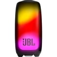 thumbnail image 1 of Restored JBL Pulse 5 Portable Bluetooth Speaker with 360-Degree Light Show (Black) (Refurbished), 1 of 8