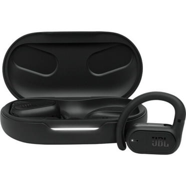 Restored JBL SoundGear Sense Hybrid Open-Ear Headphones with Detachable Neckband Black (Refurbished)