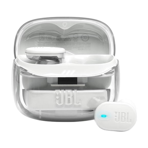 Restored JBL Tune Buds 2 True Wireless Bluetooth Noise Cancelling Earbuds Ghost Edition (Refurbished)