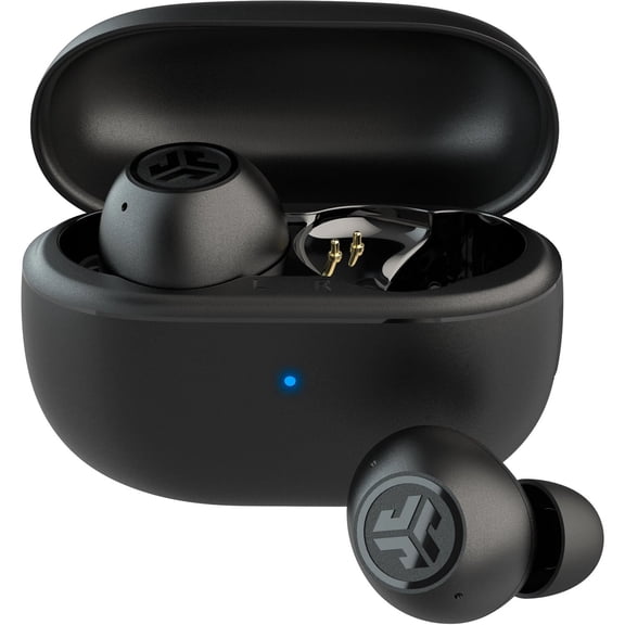 Restored JLab Go Pop ANC True Wireless Earbuds Active Noise Cancelation Black EBGOANCRBLK124