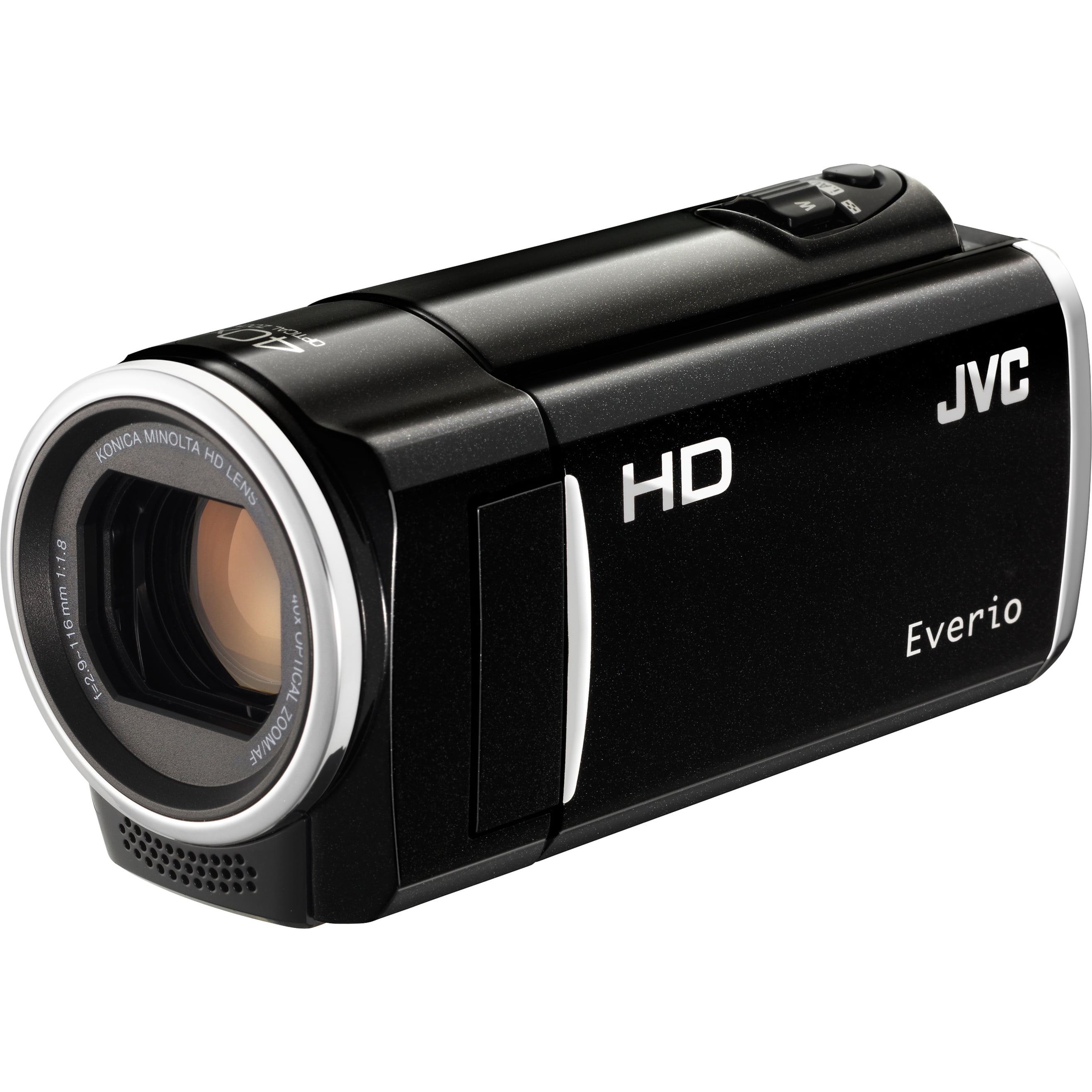 Restored JVC Everio GZ-HM30 Digital Camcorder, 2.7" LCD Screen, HD, SD, Black [Refurbished] -