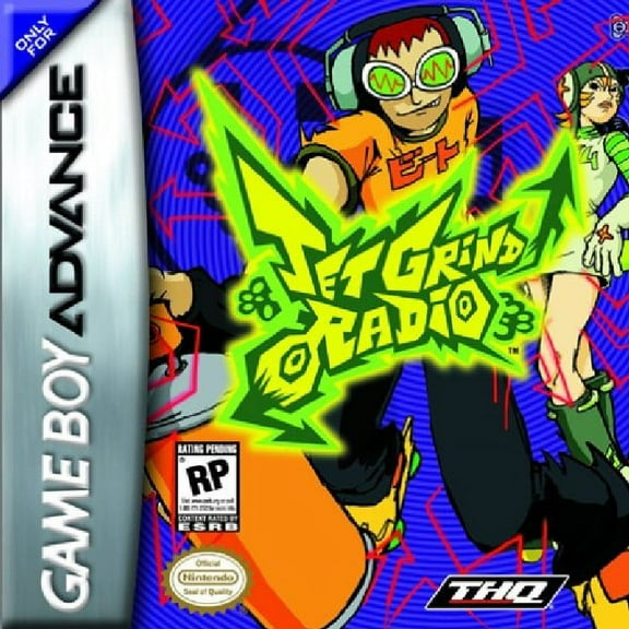 Restored Jet Grind Radio (Nintendo GameBoy Advance, 2003) Action Game (Refurbished)