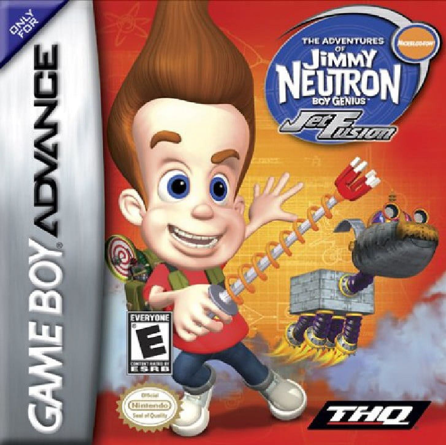 Restored Jimmy Neutron: Jet Fusion (Nintendo Game Boy Advance