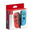 thumbnail image 1 of Restored Joy-Con Controller Pair Neon Red/neon Blue For Nintendo Switch (Refurbished), 1 of 3