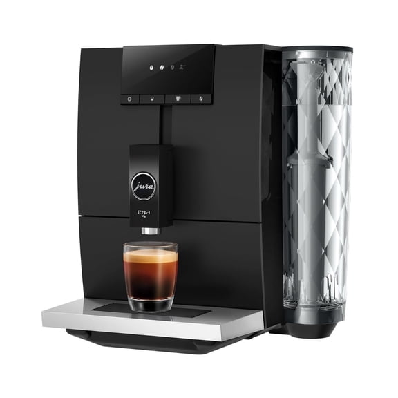 Restored Jura ENA 4 Full Automatic 1-Cup Coffee & Espresso Machine (Metropolitan Black)