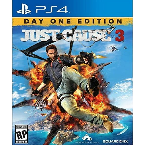Restored Just Cause 3: Day One Edition (Sony PlayStation 4, 2015) Fighting Game (Refurbished)
