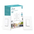thumbnail image 1 of Restored Kasa Smart Wi-Fi Light Switch, 3-Way Kit by TP-Link (3-Way Only)(HS210 KIT) (Refurbished), 1 of 4