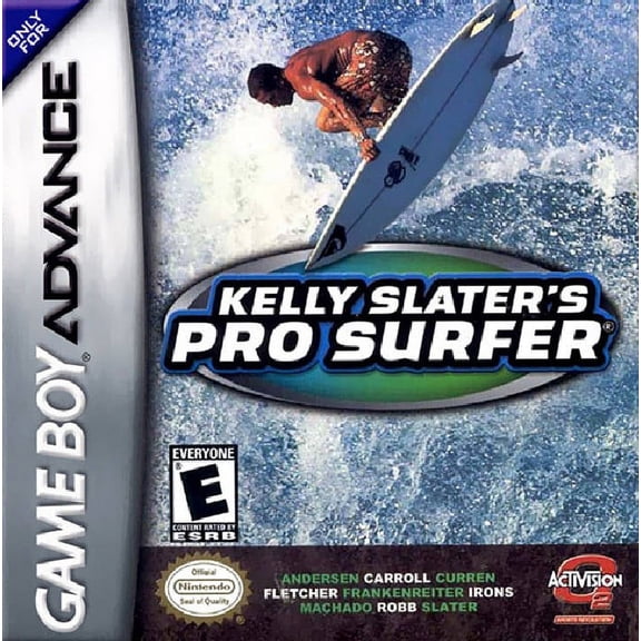Restored Kelly Slater's Pro Surfer (Nintendo Game Boy Advance, 2002)