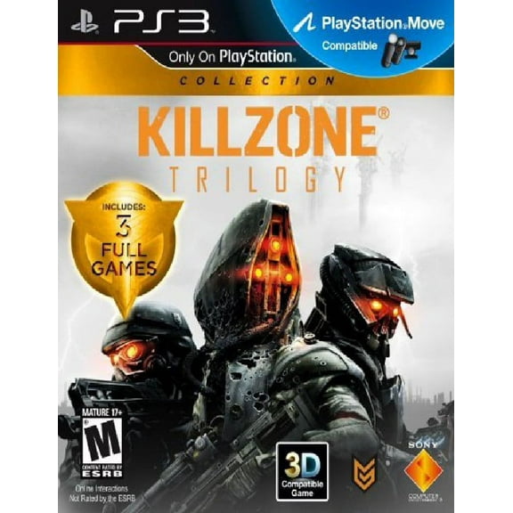 Restored Killzone Trilogy Collection (Playstation 3, 2012) (Refurbished)