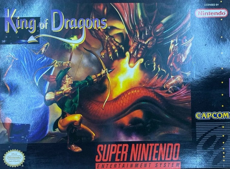 Restored King of Dragons (Super Nintendo, 1994) SNES Fighting Game ...