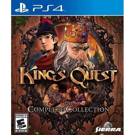 Restored King's Quest The Complete Collection (Sony PlayStation 4, 2016) Storytelling Game (Refurbished)
