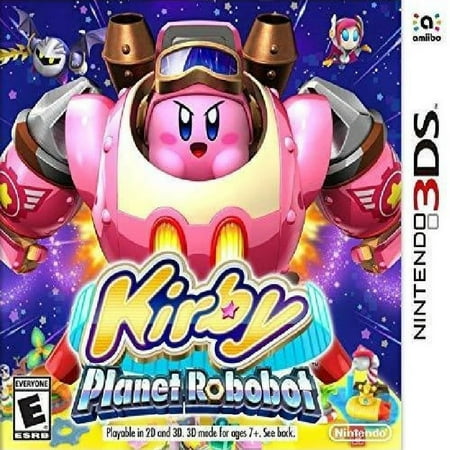 Restored Kirby Planet Robobot (Nintendo 3DS, 2016) RPG Game (Refurbished)