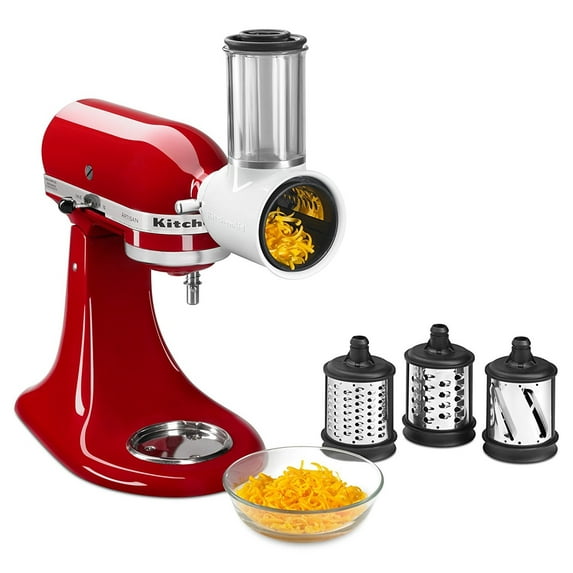 Restored KitchenAid Fresh Prep Slicer/Shredder Attachment, RKSMVSA (Refurbished)