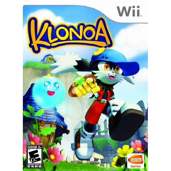 Restored Klonoa (Nintendo Wii, 2009) RPG Game (Refurbished)
