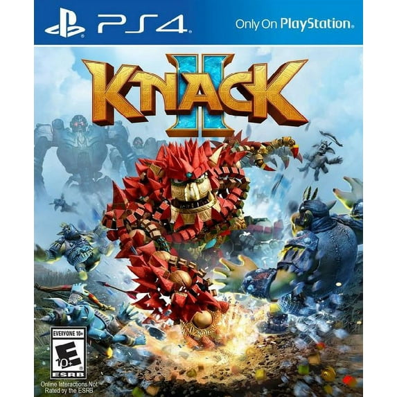 Restored Knack 2 (Playstation 4, 2017) Fighting Game (Refurbished)