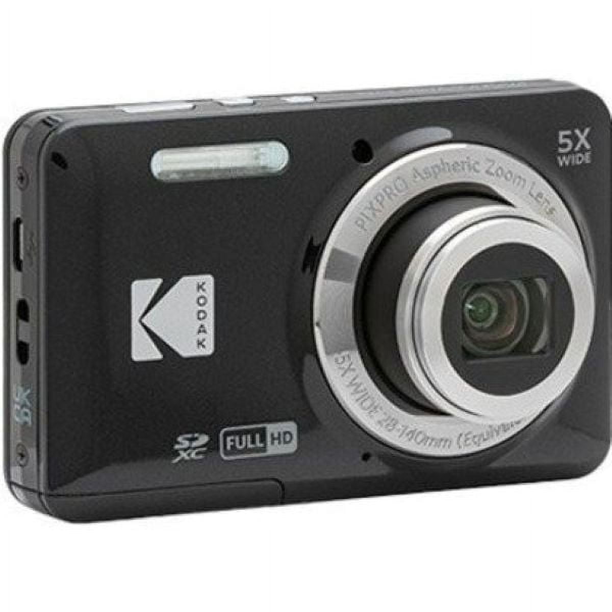 Restored Kodak FZ55 PIXPRO 16.4 Megapixel Compact Camera - Black