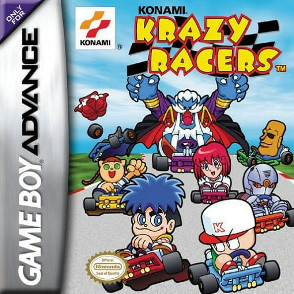Restored Konami Krazy Racers (Nintendo Game Boy Advance, 2001) (Refurbished)