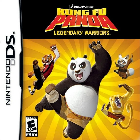 Restored Kung Fu Panda: Legendary Warriors (Nintendo DS, 2008)