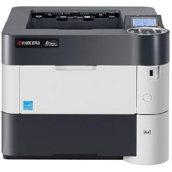 Restored Kyocera ECOSYS FS-4100DN Monochrome Network Laser Printer – 45 PPM, Duplex, 1200 × 1200 dpi, USB & Ethernet