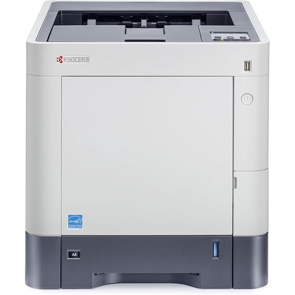 Restored Kyocera ECOSYS P6130cdn Color Laser Printer – 30 PPM, Up to 9600 DPI, 3-Tray High-Capacity, Duplex, Professional A4 Printing - 1102NR2US0