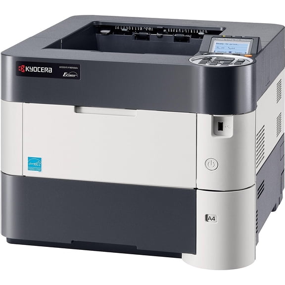 Restored Kyocera P3055dn B&W Network Laser Printer – 55 PPM, Duplex, High-Resolution 1200 dpi, Ethernet, Desktop Printer - 1102T92US0
