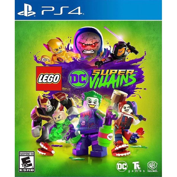 Restored LEGO DC Super-Villains (Sony Playstation 4, 2018) Fighting Game