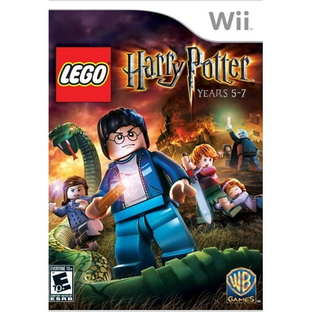 LEGO Harry Potter: Years 5-7 Action & Adventure Parental Controls Video Game for Nintendo Wii 4 Offline Players