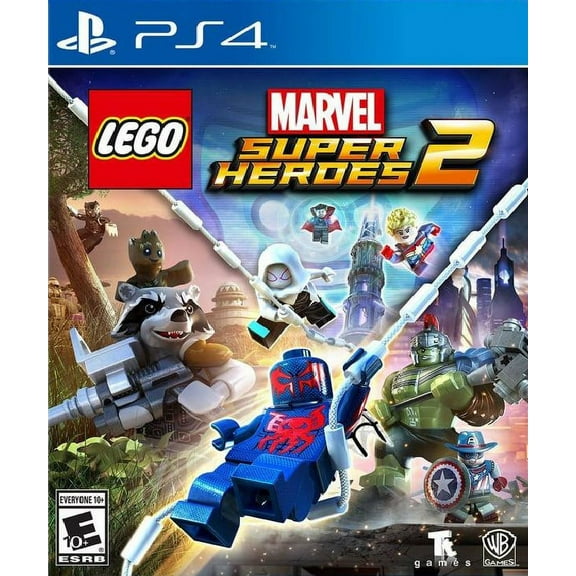 Restored LEGO Marvel Super Heroes 2 (Sony PlayStation 4, 2017) Fighting Game (Refurbished)