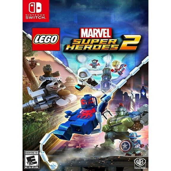 Restored LEGO Marvel Superheroes 2 Nintendo Switch, Physical, Action & Adventure Game, Parental Controls