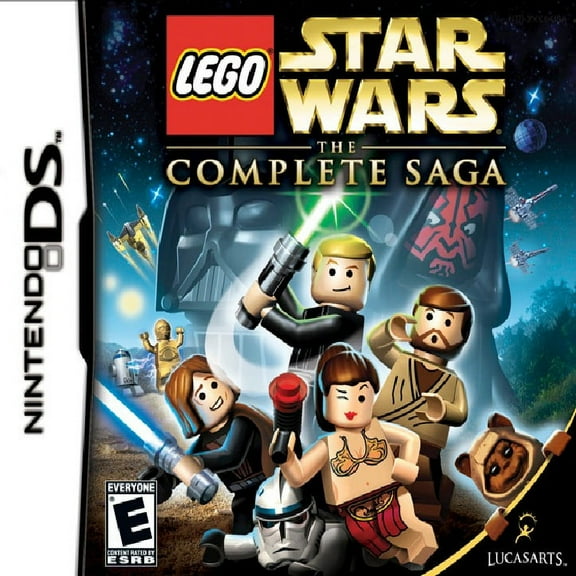 Restored LEGO Star Wars: The Complete Saga (Nintendo DS, 2007) Game (Refurbished)