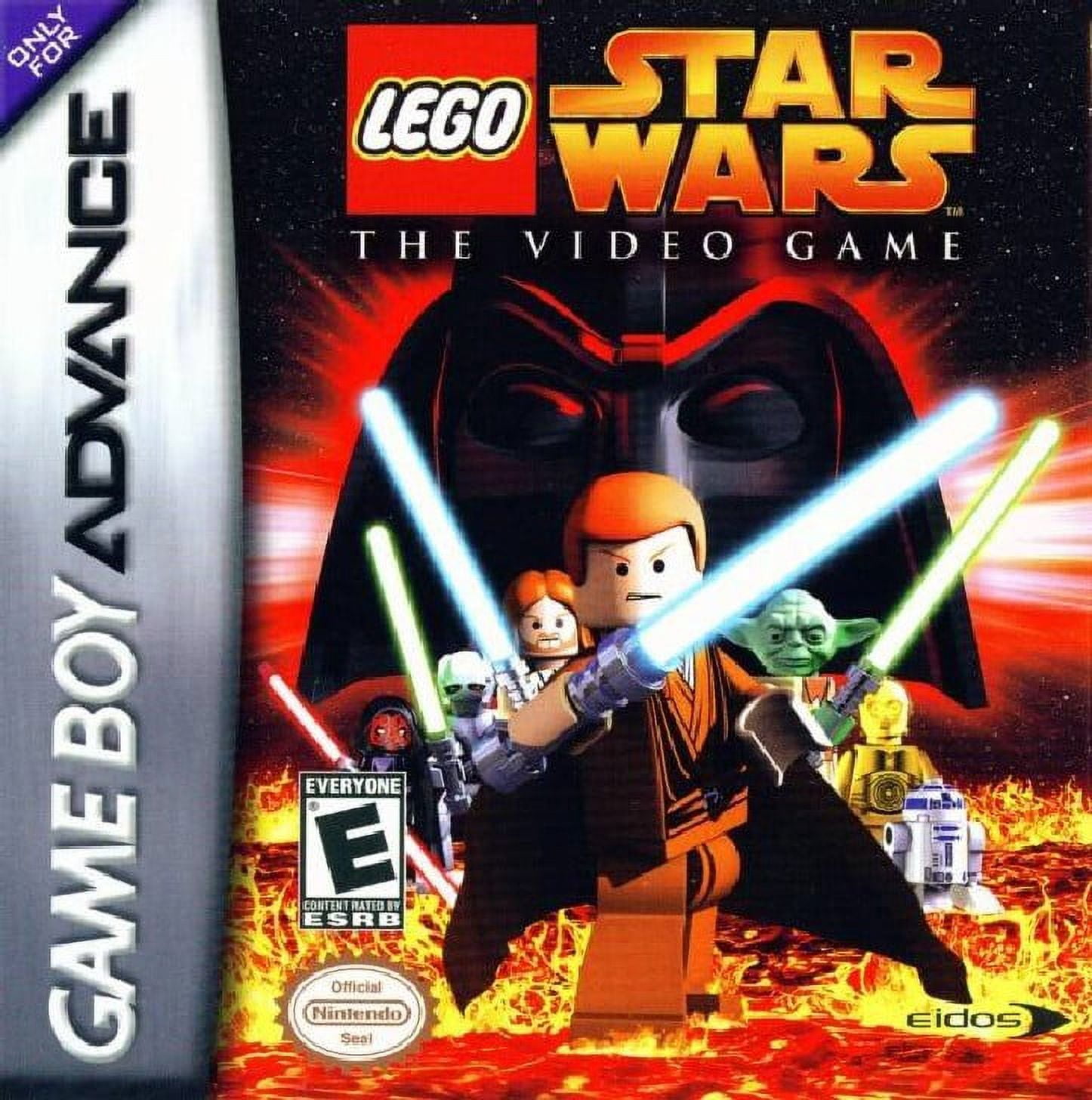 Restored LEGO Star Wars: The Video Game (Nintendo Gameboy Advance, 2005) Adventure Game (Refurbished)