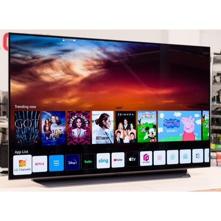 Restored LG 48 Inch Class C2 AUA series OLED evo 4K UHD Smart webOS 22 w/ ThinQ AI TV OLED48C2AUA (Refurbished)