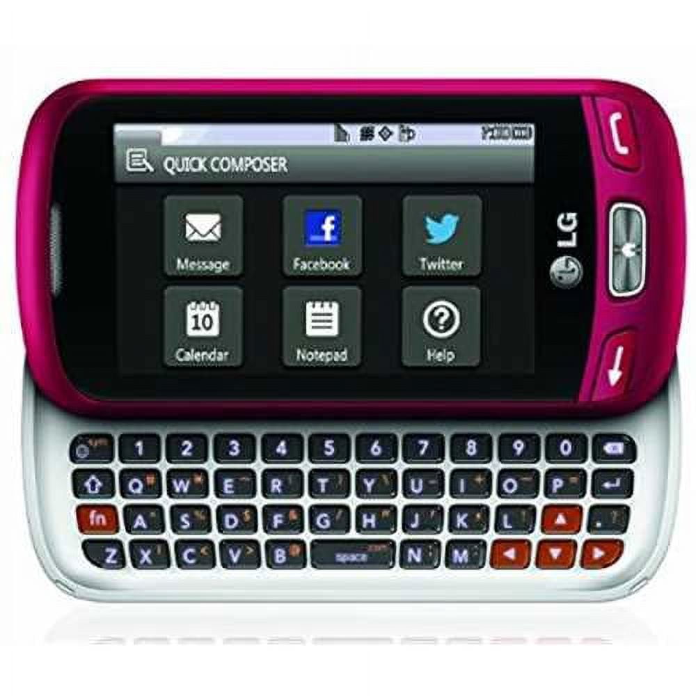 Restored LG LN272 Rumor Reflex Smartphone Sprint Red (Refurbished