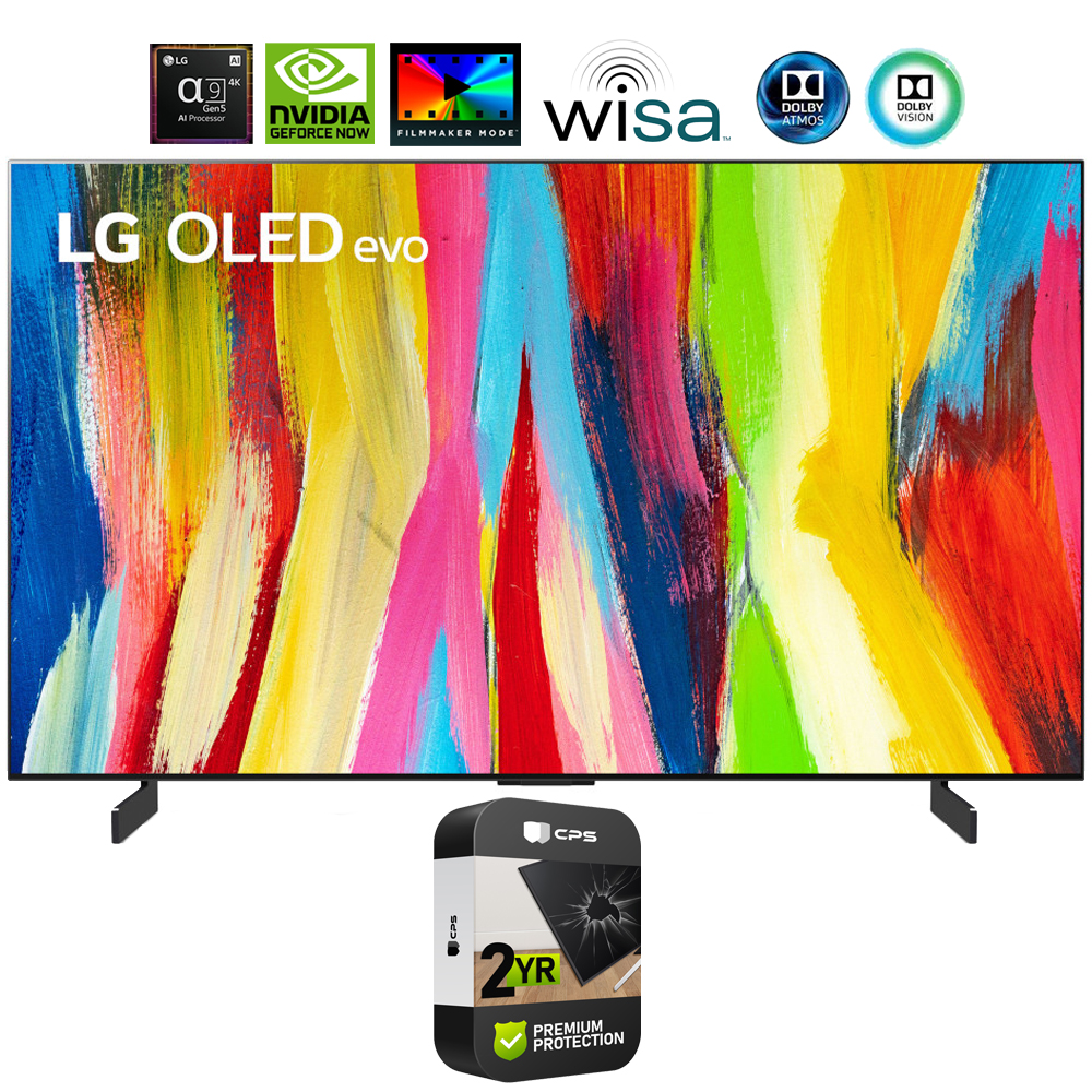 Restored LG OLED65C2PUA 65 Inch HDR 4K Smart OLED Evo TV (2022) with 2 Year Extended Protection Pack (Refurbished) - image 1 of 12