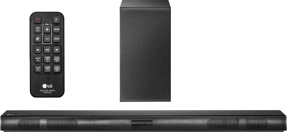 Restored LG SH4 Bluetooth Sound Bar System w/ Wireless Subwoofer (Certified ) (Refurbished) - image 1 of 11