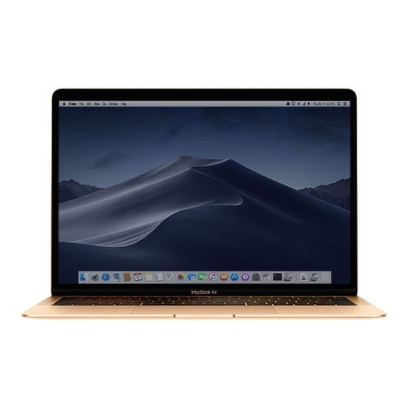 Restored Late 2018 Apple MacBook Air 13.3 Core i5 1.6GHz 8GB RAM 128GB SSD MREF2LL/A - Gold (Refurbished)