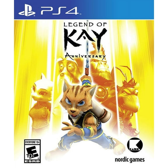Restored Legend of Kay Anniversary (Sony PlayStation 4, 2015) RPG Game (Refurbished)